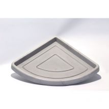 Sottovaso Angolare in Resina 42 cm. Greystone
