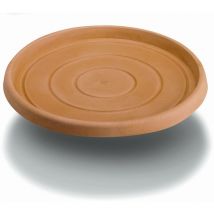 Sottovaso Circolare in Resina 18 cm. Anticato