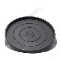 Sottovaso Circolare in Resina 74 cm. Antracite