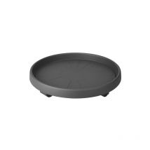 Support plantes à roulettes d.30cm anthracite Elho