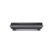 Sottovaso per bonsai in plastica 14 cm – Dimensioni interne: 12,5 x 8 x h 1,5 cm – Polluce Verde