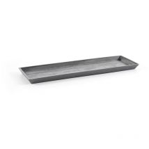 Sottovaso Rettangolare 65 Grigio Antico - 67,5 x 22,5 x h. 2,5 cm Ecopots