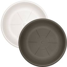 Sottovaso ø 26 per vaso ø 30 - bianco