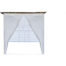 Souccah en Kit NINA ajustable 2 x 2 avec 1 Rouleau de bambou et 2 tasseaux de bois