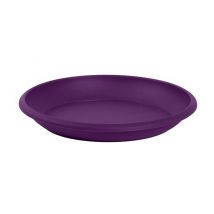 Soucoupe Ø17 cm pour pot de fleur Marina Ø20 cm - Prune