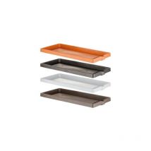 Lgvshopping - Soucoupe Pour Jardinière Rectangulaire Cm 75 x 33,5 x 4,5 / 1 Pc