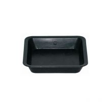 Pasquini&bini - Soucoupe carrée noire 30.5 x 30.5cm Lot de 5