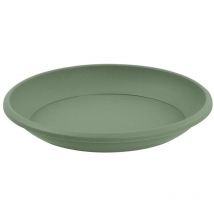 Soucoupe Osaka ø 30 cm pour pot Osaka ø 40 cm - Vert laurier EDA