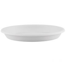 Soucoupe ronde 40cm blanc - eda