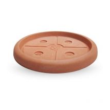 Soucoupe ronde Anthracite - 20 cm