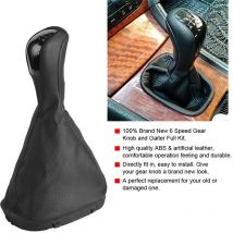 SJLERST Soufflet de pommeau de levier de vitesse à 6 vitesses pour Mercedes Benz Classe C W203 S203