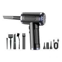 Soufflette Air Comprimé, 3 Vitesses 50 000 tr/min Bombe Air Sec Souffleur PC, Depoussierant Ordinateur Rechargeable par USB Avec Batterie 6000mAh