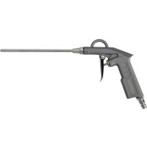 Wolfpack - Soufflette avec canule et adaptateur rapide 24x16cm en aluminium et tpr en gris