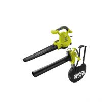 Ryobi - Souffleur aspiro-broyeur électrique 2800W 2en1 - RBV2800CSV