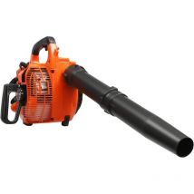 Souffleur de feuilles portable moteur à essence 25,4 cc 1,2 l, puissant souffleur de feuilles thermique à 2 temps 750W pour le déneigement, le