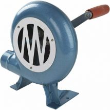 Souffleur de Forge à Manivelle, Ventilateur Manuel de Ventilateur de Pop-Corn Iron Gear, Ventilateur Centrifuge, Grand Cadeau D'accessoires de Gril,