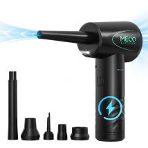 Maerex - Souffleur sans fil avec lumière led 3 vitesses 100 000 tr/min dépoussiéreur à air électrique pour pc clavier