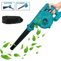 Teetok - Souffleurs et aspirateurs de feuilles électriques, 2 pouces d'air sans fil, vide d'aspiration électrique à poussière de neige de neige, (pas