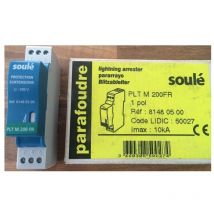 Soulé - 8148-05-00 Pararrayos plt m 200FR 10kA - 1 polo - azul