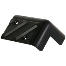 ANGOLO PER CASSETTA ALTOPARLANTE - PLASTICA NERA - 80 x 50 mm x 90° - 8 pz