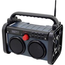 Soundmaster - Dab85bl Radio De Chantier Dab+, Fm Aux, Dab+, Fm Bleu, Noir Y388183
