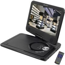 Soundmaster Pdb1910sw Lecteur Dvd Portable 25.9 Cm 10.1 Pouces Cee: E (a - G) Fonctionnement Sur Bat