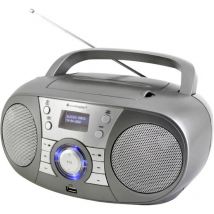 SCD1800TI CD-Radio dab+, ukw aux, Bluetooth , cd, usb Grau - Soundmaster