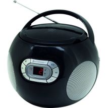 Soundmaster - Scd2120sw Radio-lecteur Cd Fm Aux, Cd Noir