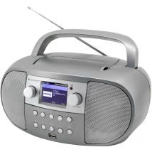 Soundmaster - SCD7600TI Radio de table Internet dab+, fm, Internet cd, usb, Bluetooth, WiFi, radio internet avec caisson d'enceinte, fonction réveil,