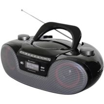 Soundmaster Scd8300sw Radio-lecteur Cd Dab+, Fm Dab+, Fm, Bluetooth, Cd, Mp3 Noir Y388373