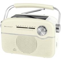 TR480BE Akku-Radio ukw ukw Solarpanel Beige - Soundmaster