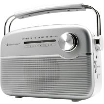 TR480SI Akku-Radio ukw ukw Solarpanel Silber - Soundmaster
