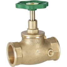 Soupape a passage direct, raccord manchon Broche montante 1105,11/2'