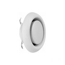 Helios Ventilateurs - Soupape a siege plan en plastique ktva 75/80