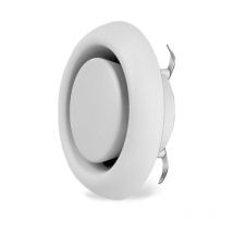 Helios Ventilateurs - Helios clapet Helios ktva 125, 0942 dn 125 mm, plastique, pour air d&39échappement