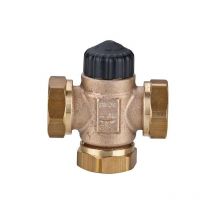 Heimeier - Soupape de melangeur 3 voies dn 20 (3/4'), kvs 3,50 joint plat