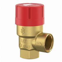 Soupape De Sécurité Sans Mano Prescor 1/2 Nf 3bar - Flamco - 27609
