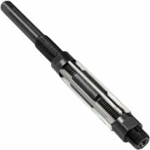 Alésoir À Main Réglable Haute Vitesse Acier H8 6 Flûtes Droites Fraisage Outil( 19-21 Mm) - Sourcing Map