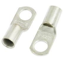 Sourcingmap A12042300ux0565 Terminale Pcs Bullone Foro Per Il Cavo Di Rame Tono, Argento