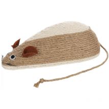Souris a cliquetis ø 10.5 cm x 23 cm jouet pour chat - Flamingo