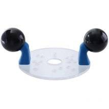 Sous-base de routeur Drillpro Compact avec poignées Fixation de routeur pour les outils de travail du bois Bosch Dewalt