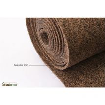 Alsacork - rouleau isolant souple en liège (50%) et caoutchouc (50%), ép. 6mm - 5m x 1m = 4.74m²