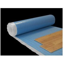 Sapronit - Sous couche + pare vapeur 15mx3mm pour parquet et stratifié