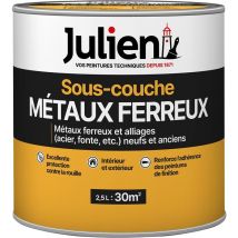 Sous-Couche Pour Métaux Ferreux - aspect Mat Blanc 2,5L - Julien