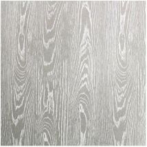 Sous-nappe cristal au mètre - Largeur 140 cm -Effet bois