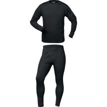 Set sous-vêtements fonctionnels therm. delphi taille l noir 55 % coton / 45 % nylon