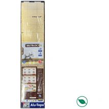 Forestea - Souscouche parquet selitbloc film alu ép 1.6 mm acoustique 10.2 m2 8.5m x 1.2m