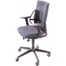 Support lombaire en maille 40 x 38 x 15 cm - Noir - Dimensions : 40 x 38 x 15 cm