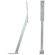 B2 - soutien post ancre du vent ancre de clôture longueur 66 cm