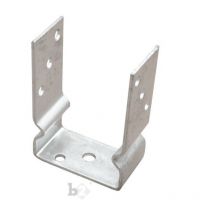 Soutien post tzn U-forme galvanisé 101x150 mm